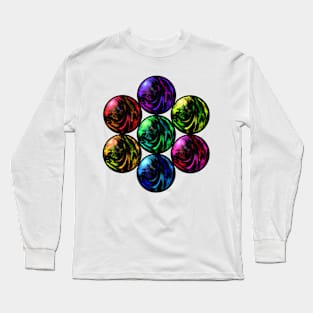 Ball Colors Long Sleeve T-Shirt